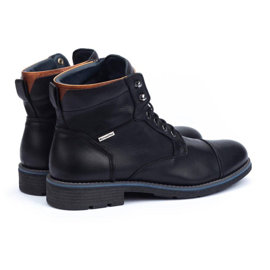 Men's Pikolinos YORK Ankle Boots Black | NZ X75A092